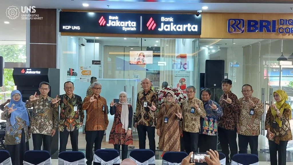 UNS Resmikan Pembukaan KCP Bank Jakarta